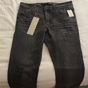 Black wash jeans  Men's Jeans